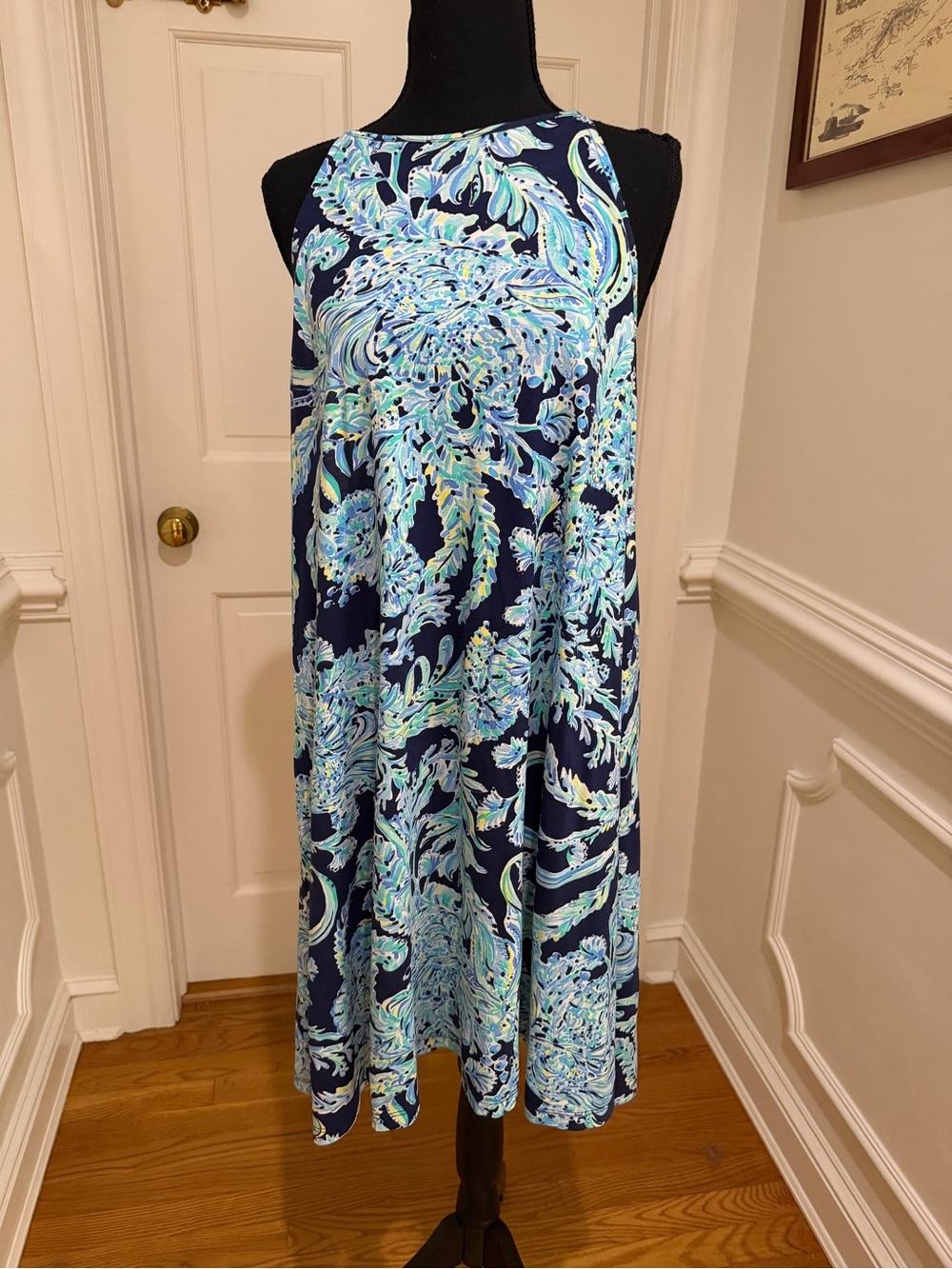 Lilly Pulitzer  Margot Swing Dress High Tide Navy